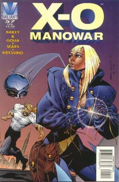 X-O Manowar (1992 series) #57, VF+ (Stock photo)