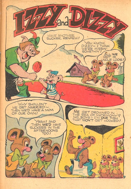 HA HA COMICS #36  (Dec 1946) 2.5 GD+  Al Hubbard! Dan Gordon! Bob Wick!