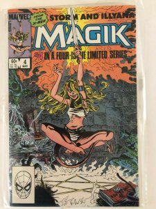 MAGIK #4 IN A 4 ISSUE MINI SERIES--1983 MARVEL / VF/+ QUALITY