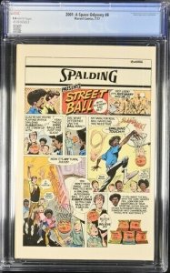 2001 A Space Odyssey #8 1977 Marvel Comics CGC 9.4 1st Machine Man White Pages