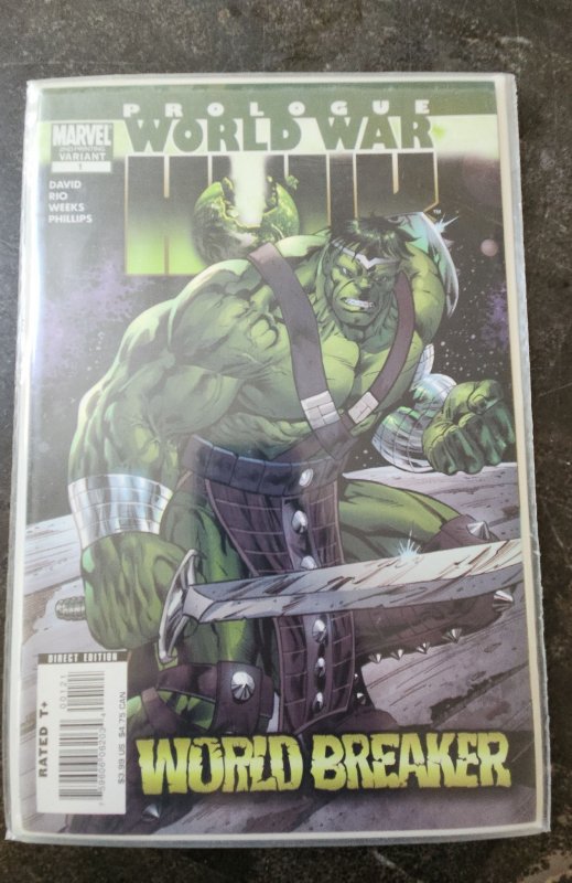 World War Hulk Prologue: World Breaker VARIANT