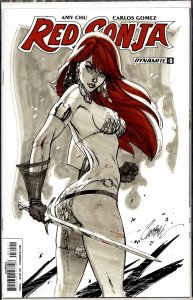 Red Sonja #3 Cover B Campbell (2017) Red Sonja