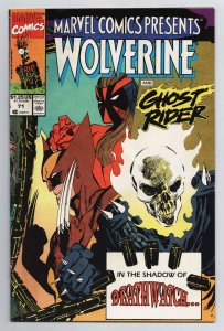 Marvel Comics Presents #71 Wolverine | Ghost Rider (1991) VG 