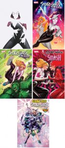 (2024) SPIDER-GWEN SMASH #1 (Variant Cover) 2 3 4 + GIANT SIZE COMPLETE SET! 1-4