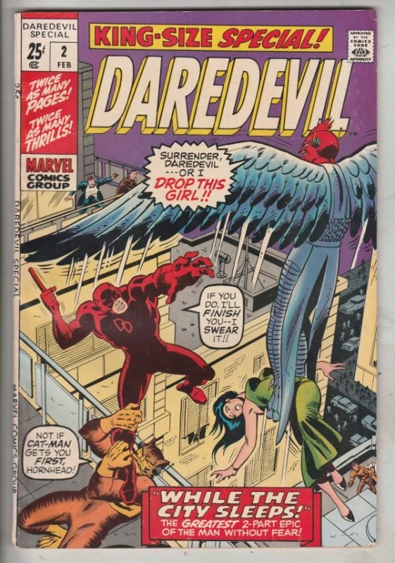 Daredevil King-Size Special #2 (Feb-71) VF High-Grade Daredevil
