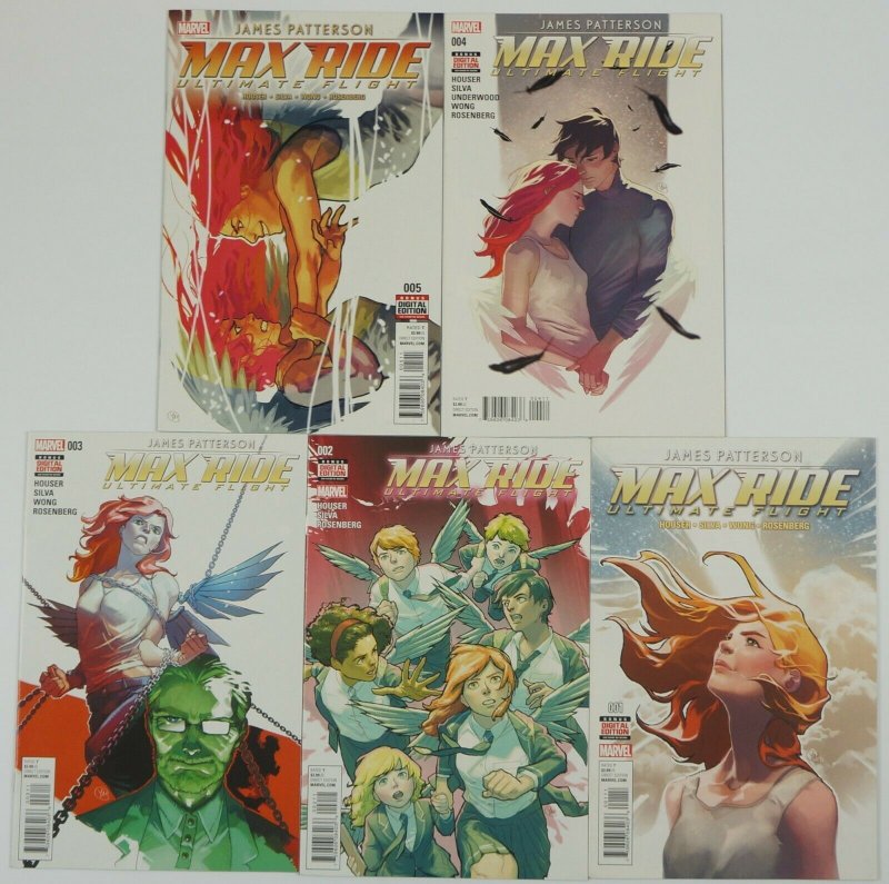 James Patterson's Max Ride: Ultimate Flight #1-5 VF/NM complete series - marvel