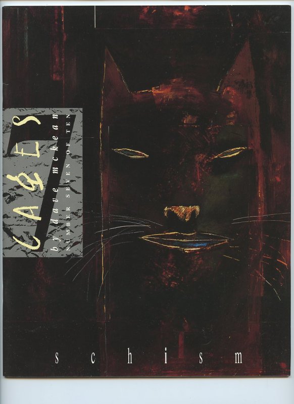 CAGES Number SEVEN of TEN - by Dave McKean (Chapter 8: Schism) June 1993