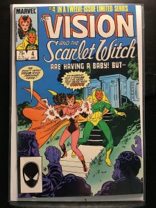 The Vision and the Scarlet Witch #4 Direct Edition (1986)