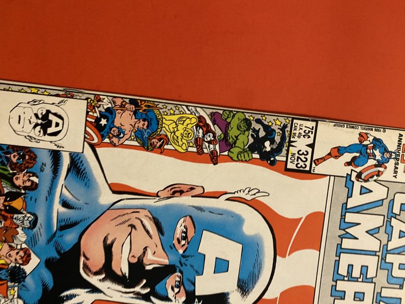 Captain America #323 (1986) Super patriot