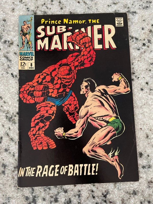 Prince Namor The Sub-Mariner # 8 VF- Marvel Comic Book Defenders Avengers 9 MS2