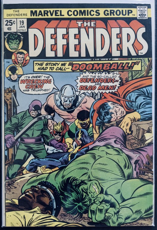 The Defenders #19 (1975)