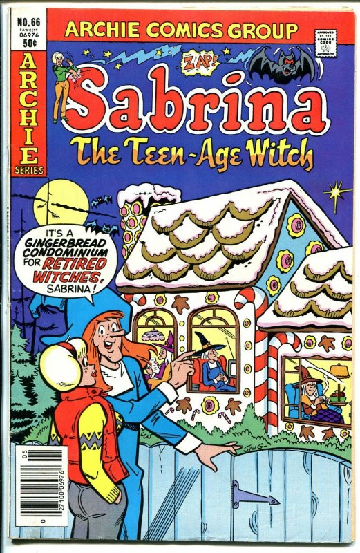 Sabrina The Teenage Witch #66 1981-odd cover-FN/VF