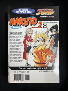 Naruto Vol 2 Masashi Kishimoto Manga