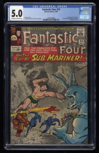 Fantastic Four #33 CGC VG/FN 5.0 1st Appearance Attuma Jack Kirby!