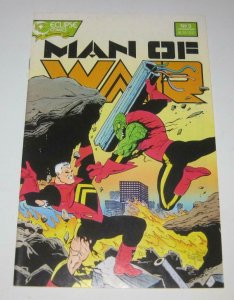 MAN OF WAR #3, VF/NM, Bruce Jones, Eclipse, 1987 1988 more in store