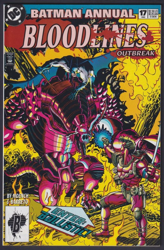 Batman Annual 17 (1993) NM DC Comics
