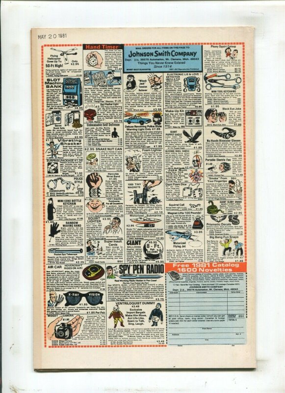 Fantastic Four #233 - Newsstand - John Byrne Art (8.0/8.5) 1981