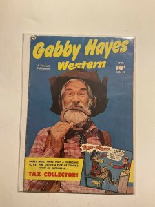 Gabby Hayes Western 47 Very Good/Fine 5.0 Fawcett