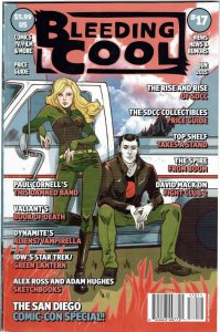 Bleeding Cool Magazine #17 (2015) Bloodshot Cover VF+
