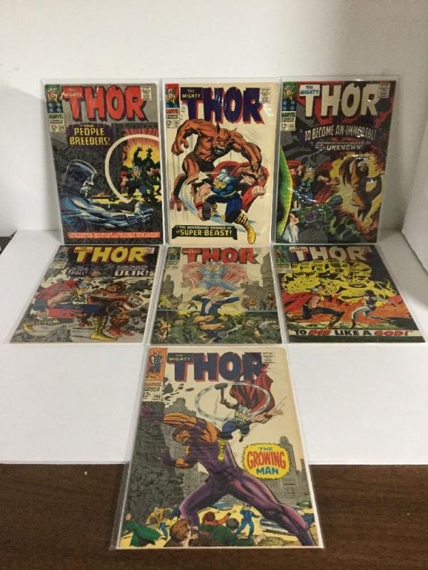 The Mighty Thor 134 135 136 137 138 139 140 Fn-Vf Fine-Very Fine 6.0-8.0