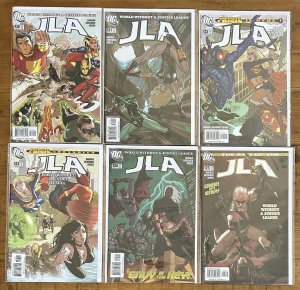 JLA #120,121,122,123,124,125 Justice League 2005 NM Lot