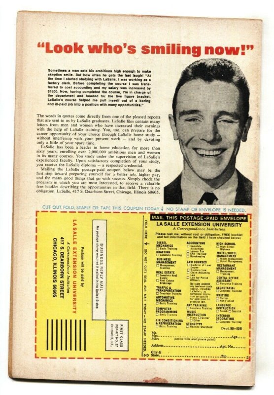 CAPTAIN MARVEL #27 comic book-1st EROS-1973-BRONZE FN