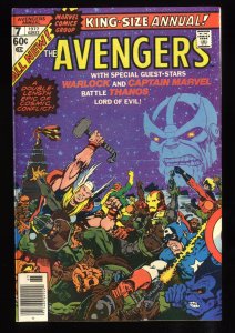 Avengers Annual #7 VF+ 8.5 Thanos Death of Adam Warlock!