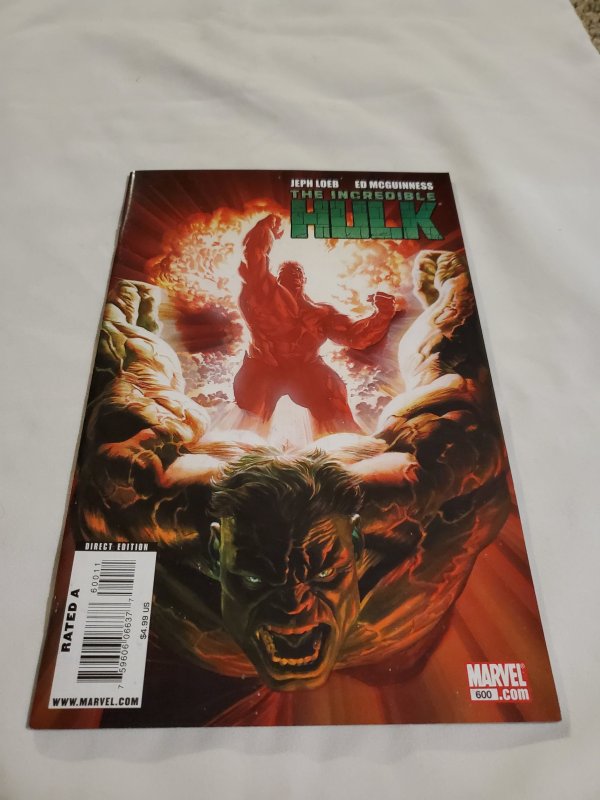 Incredible Hulk 600 Near Mint- Cover by Alex Ross