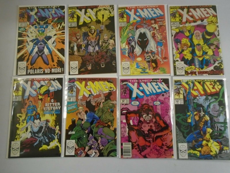 Uncanny X-Men lot 27 different from #250-300 8.0 VF (1989-93 1st Series)