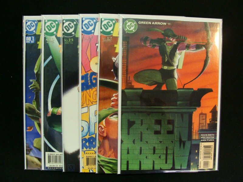 Green Arrow #1 2 3 4 5 6 7 8 9 10 11 12 13 14  15 Complete Set DC Kevin Smith