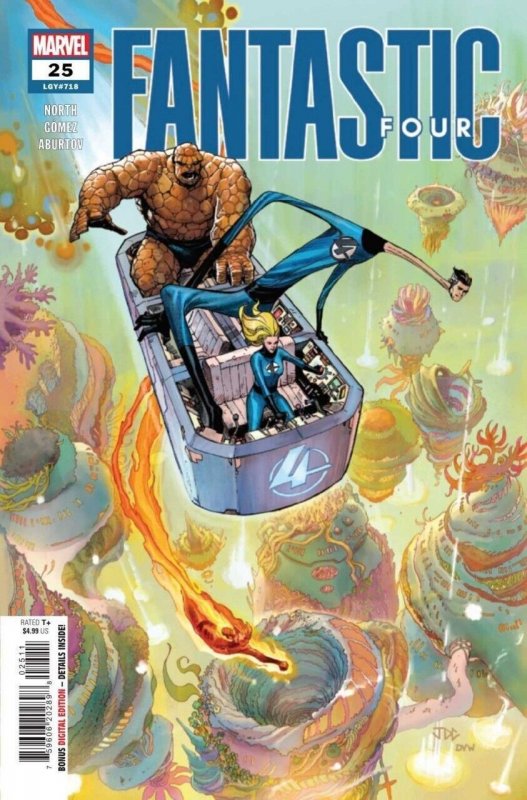 Fantastic Four #25 Comic Book 2024 - Marvel