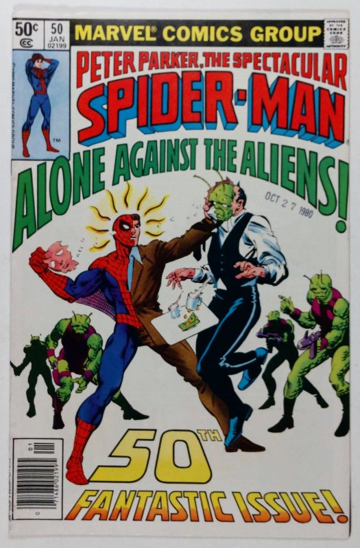 The Spectacular Spider-Man #50 (1981) NEWSSTAND