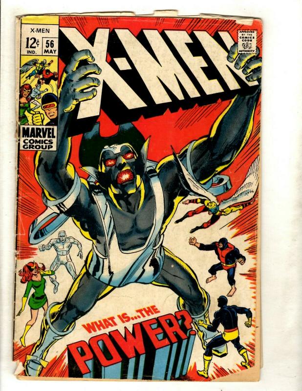 Uncanny X-Men # 56 GD Marvel Comic Book Angel Professor X Cyclops Beast NP9