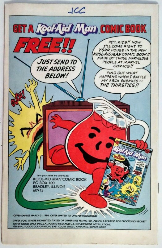 Iron Man #172 NEWSSTAND EDITION