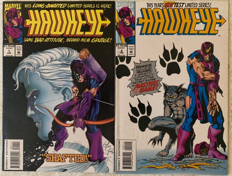 HAWKEYE LOT OF 17 | 1983: 1-4, 1994: 1-4, 2003: 1-8, EARTH'S MIGHTIEST MARKMAN 1