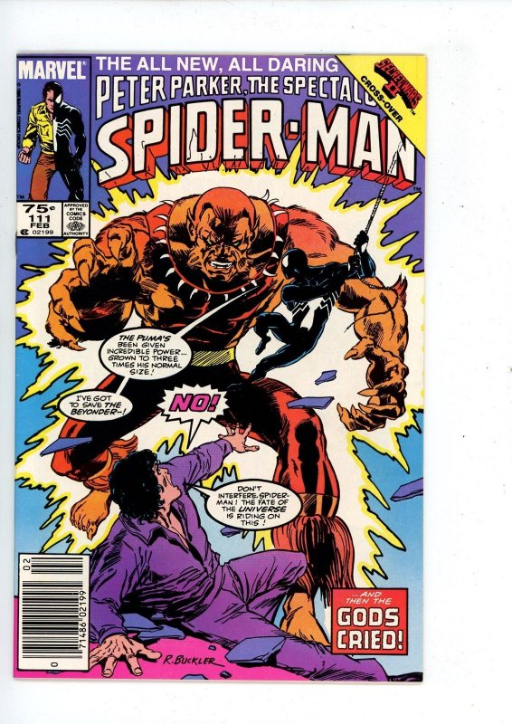 The Spectacular Spider-Man #111 (1986) Spider-Man Marvel Comics
