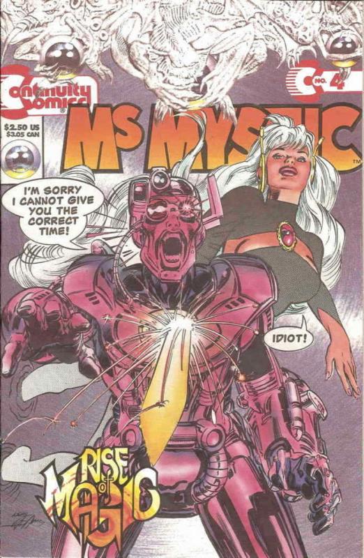 MS MYSTIC #4, NM, Continuity, Femme Fatale, Neal Adams, 1994, more in store 