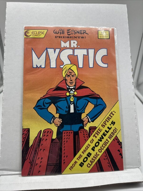 Will Eisner Presents Mr. Mystic #1 Eclipse Comics 1990 Bob Powell