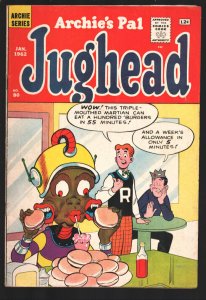 Archie's Pal Jughead #80 1962-Archie-Soda Shop cover features an alien eating...