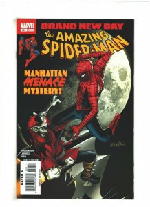 Amazing Spider-man #551 NM- 9.2 Marvel Comics Brand New Day vs. Menace