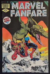 Marvel Fanfare #1 (1982) Key - Micheal Golden Art - VF+