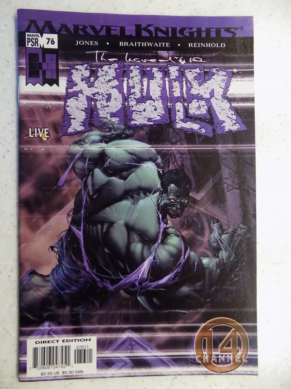 INCREDIBLE HULK # 76 MARVEL ACTION ADVENTURE