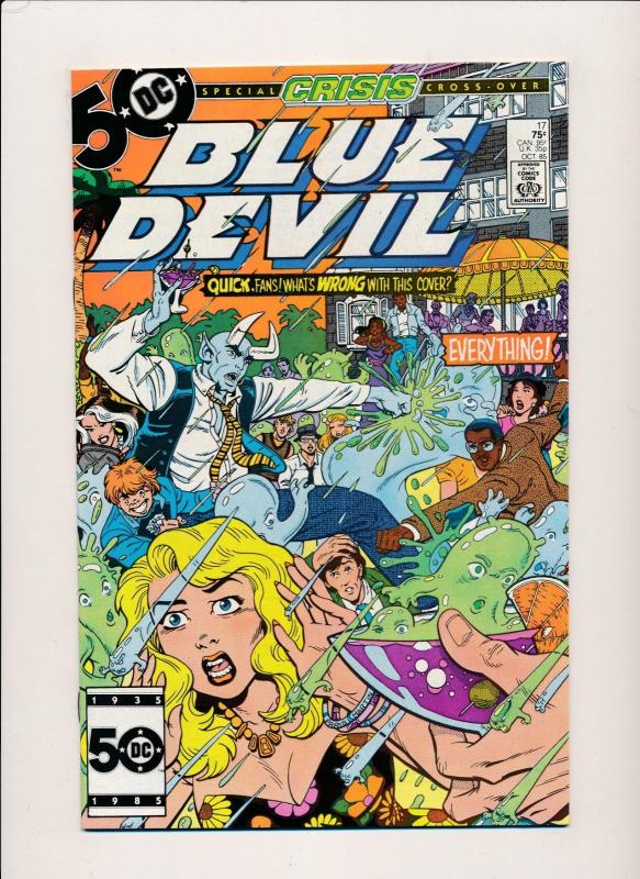 DC Comics BLUE DEVIL lot #17,18 (1985) ~ VF/NM (PF200) 2 Comics