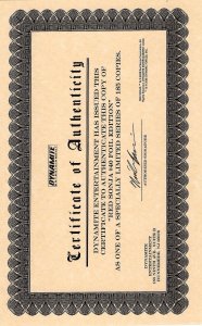 Red Sonja She-Devil with a Sword #40 Renaud Red Foil Cover E (2008) New