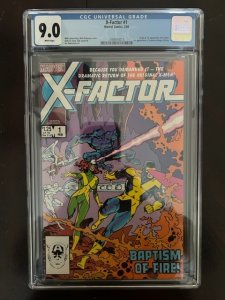 X-Factor #1 (1986) - CGC 9.0 - 1st Cameron Hodge