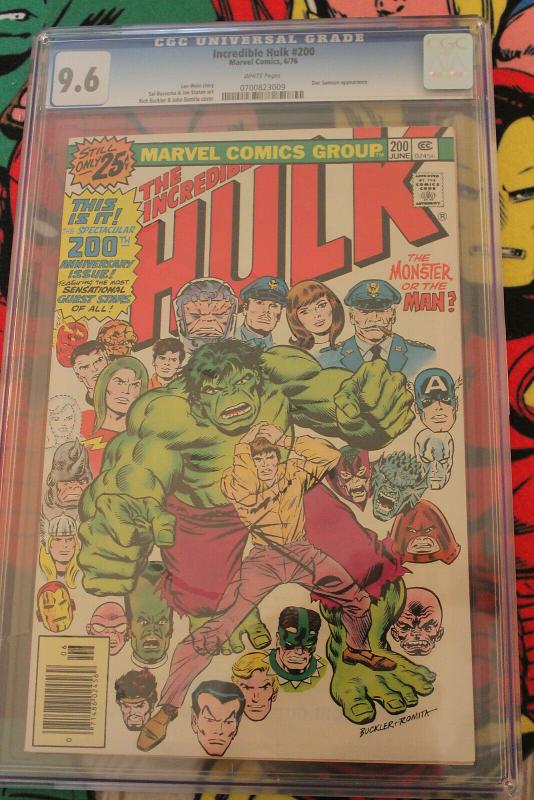 The Incredible Hulk #200 (Marvel, 1976) CGC NM+ 9.6 White pages