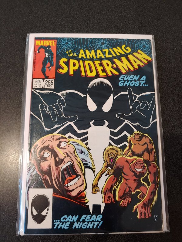 ​Amazing Spider-Man #255-1984  1st Black Fox / Red Ghost   VF/NM HIGH GRADE