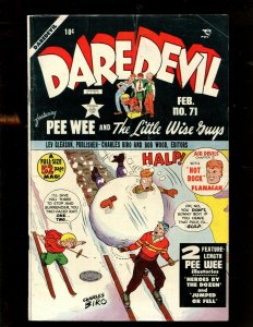 DAREDEVIL #71 (5.5) PEE WEE AND THE LITTLE WISE GUYS