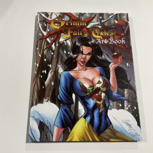 Grimm Fairy Tales Art Book Signed Eric Basulda Convention Cover HC Zenescope
