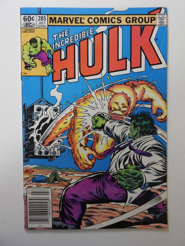 The Incredible Hulk #285 Newsstand Edition (1983)